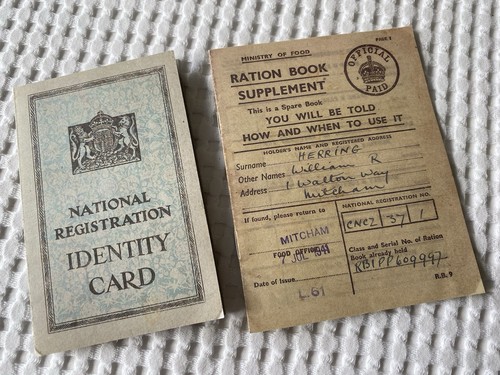 Ration book supplement - ration,