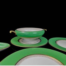Soho Pottery ‘Ambassador Ware’ Dinner Set in Green Finish (Vintage)