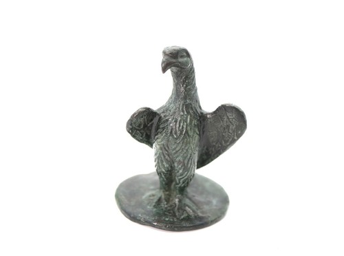 Roman bronze lid with eagle - lid,