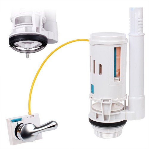 Dual flush valve for - dual, inch