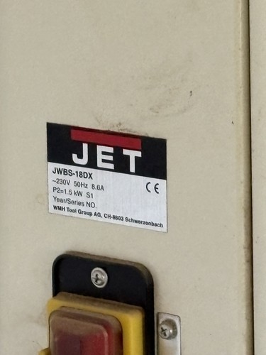 Jet jwbs 18dx - 230v, band