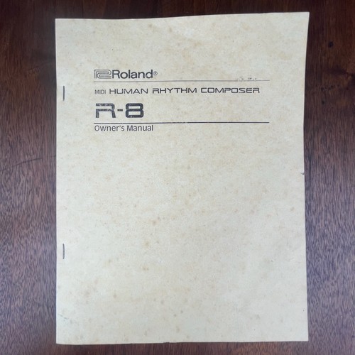 Vintage roland human - human, rhythm