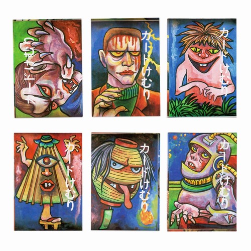 Vintage japanese yokai - japanese,