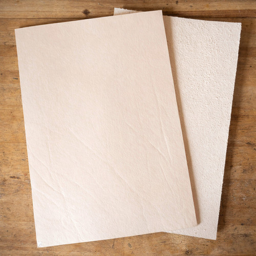 5mm thick natural veg tan - thick,