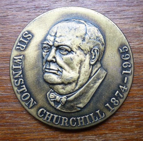 Sir winston churchill - winston, brass
