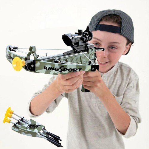 Interactive crossbow toy - interactive,