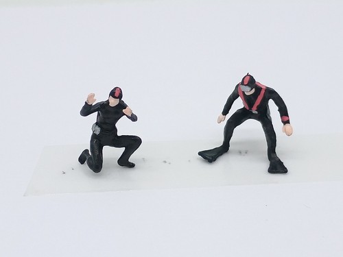 Preiser figures divers - divers, deep