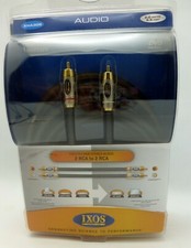 IXOS Overture XHA305 RCA Audio Interconnect Cables 2 meter Pair
