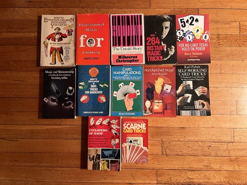 Vintage magic tricks book - magic,
