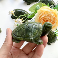 Nephrite Jade Turtle Crystal
