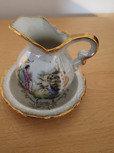 Vintage small bowl and - ,