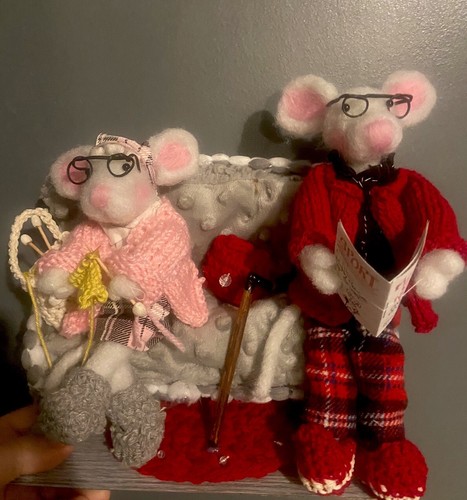 Handmade felt mouse - handmade,