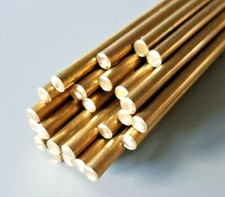 4mm Brass rod Bar Round Stock Metal 50 100 150 200 300 or 600mm Long CZ121