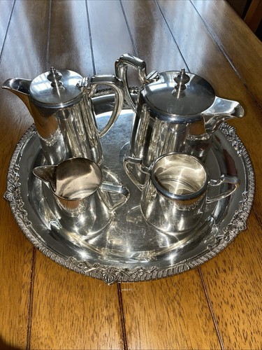 Vintage silver plated tea - silver,