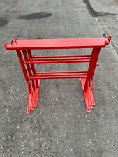 3 x No Size 2 Adjustable Builders Trestles / Trestle Band Stands