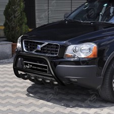 VOLVO XC90 STAINLESS STEEL BLACK AXLE NUDGE A-BAR BULL BAR GUARD 2002-2014 