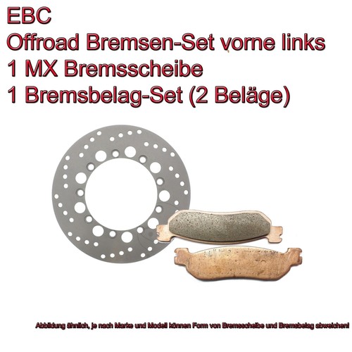 Brake set front left - brake-set,