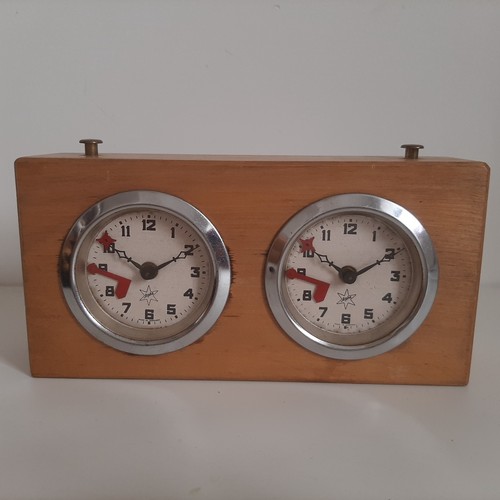 Vintage german chess clock - chess,