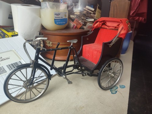 Miniature bicycle rickshaw - miniature,