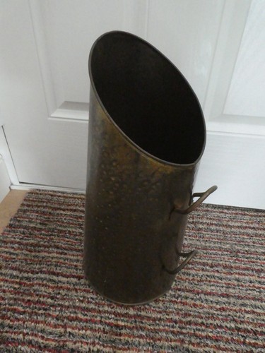 Vintage brass fire place - vintage,