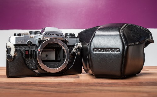 Olympus om10 slr vintage - om10,
