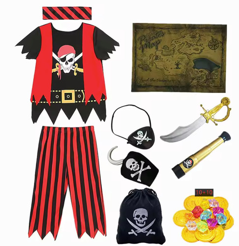Kids pirate costume boys fancy - pirate,
