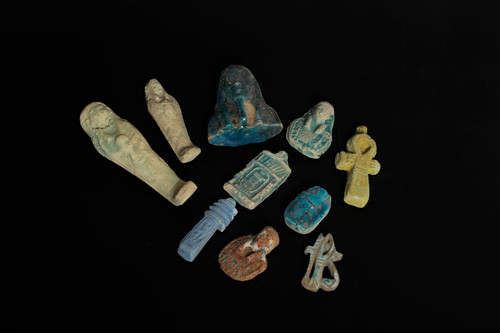 Ancient egyptian faience - egyptian,