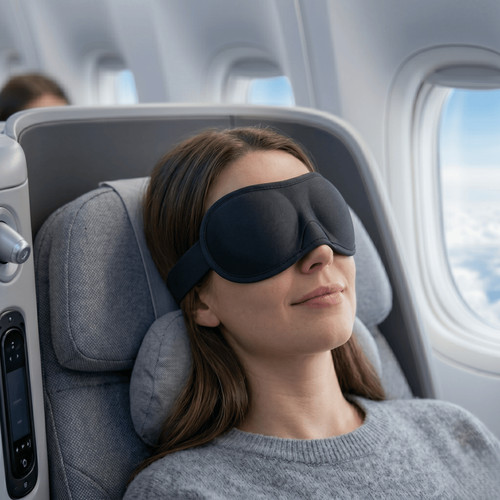 Eye cover sleeping mask - cover, 3d