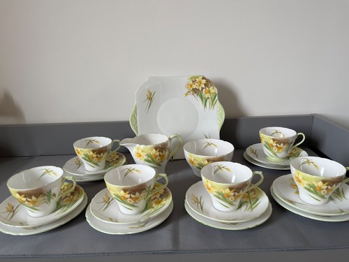 Shelley daffodil tea set - ,