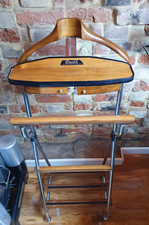 Vintage 1950s Chrome & Wood