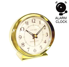 Baby Ben Loud Bell Analog Alarm Clock, Quartz Accuracy Battery Powered