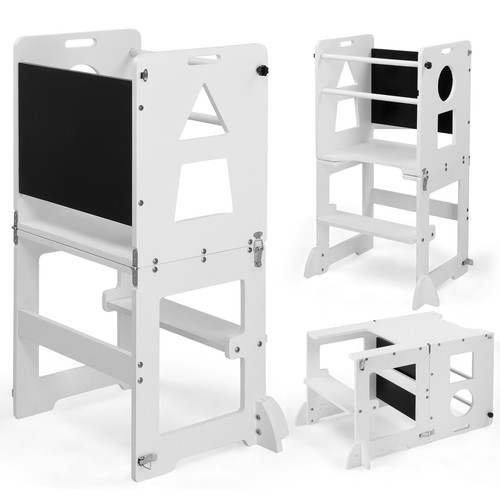 Foldable learning tower - 3-in-1,