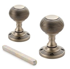 Antique Brass Beehive Mortice