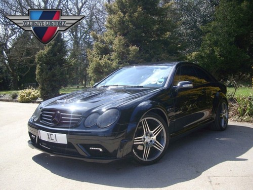 Mercedes tuning clk - tuning, black