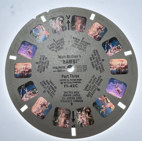 Vintage view master slide reel - slide,