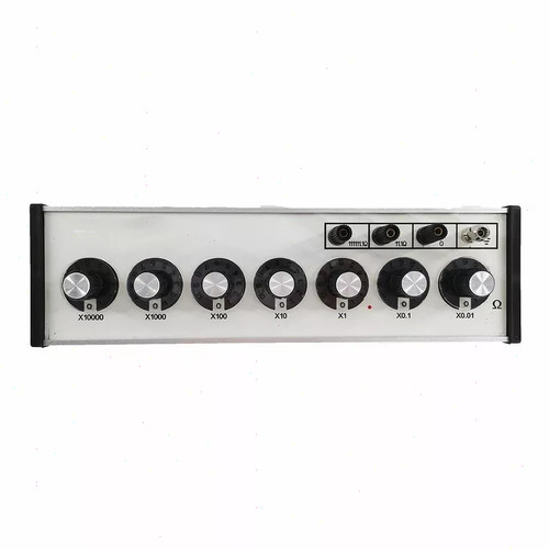 Decade resistance box dials - decade, 7