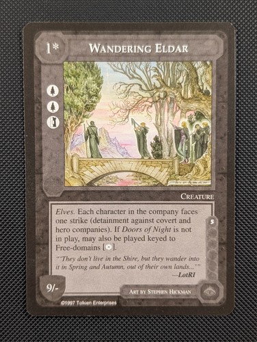 Wandering eldar middle - wandering, (r)