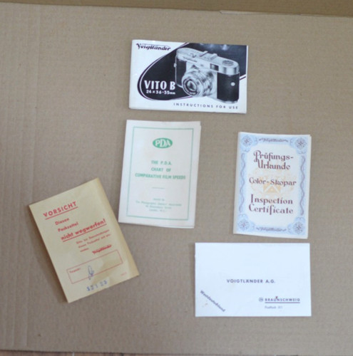 Vintage voigtlander vito - vintage,