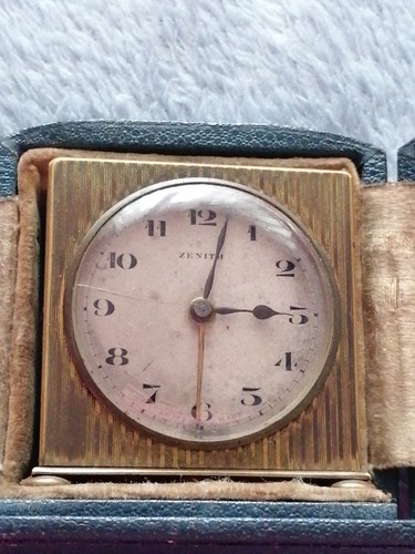 Vintage zenith travel alarm - zenith,