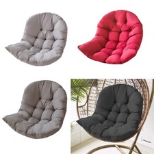 Swing Hanging Egg Rattan Chair Cushion Bubble Chair Pad Garden Patio Cushion UK