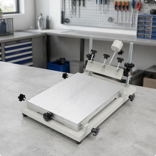 Silk screen printing press - screen,