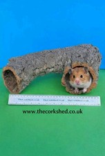 CORK BARK HAMSTER TUBE NEST