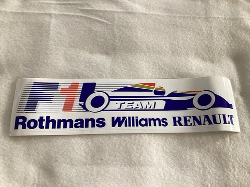 Williams rothmans renault team - williams,