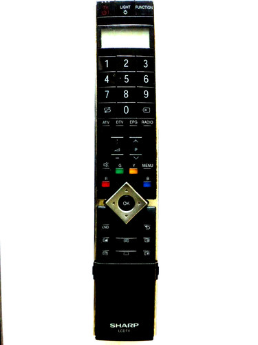 Sharp lcd remote control - lcd,