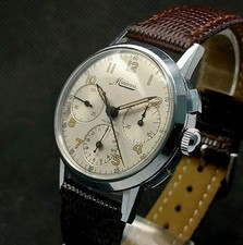 MINERVA VD712 vintage 1950s Chronograph Valjoux 72 swiss military Repair