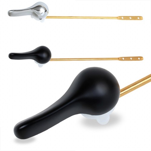 Toilet cistern flush lever - flush,