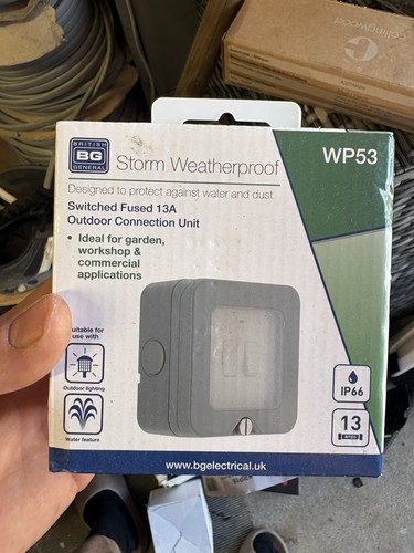Ip65 weatherproof - 1, x