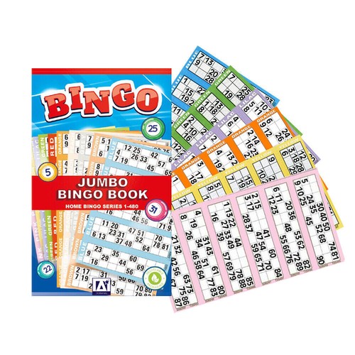 Jumbo book pad 480 bingo - of,