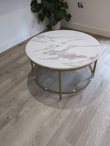 Frame coffee table - coffee, with