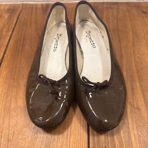 Repetto ballet shoes brown
